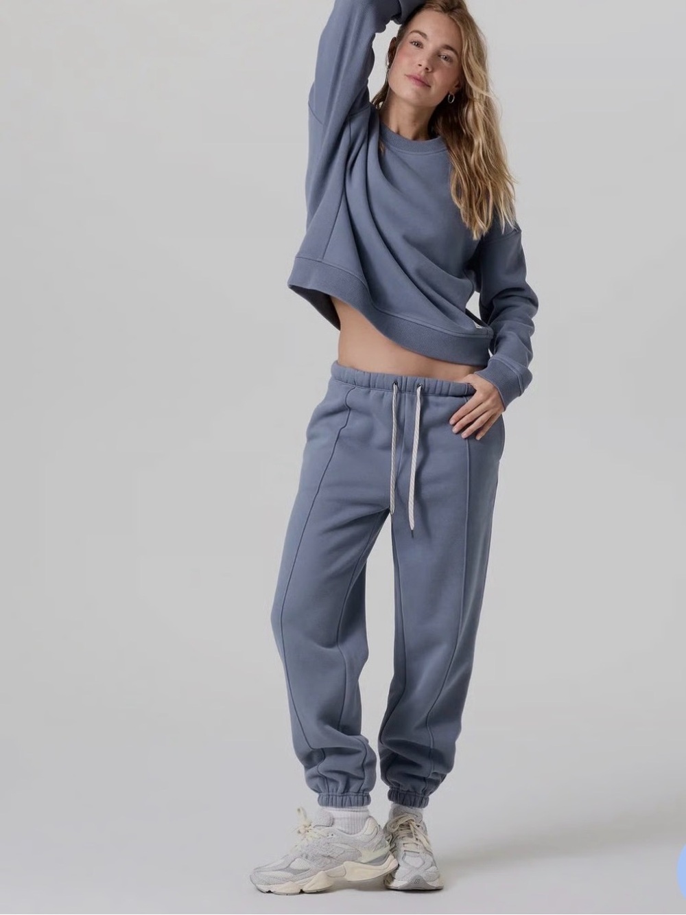 ✨️VUORI✨️Restore Joggers Sweatpants in HTF Blue Heron, Sz. Large, LIKE NEW!